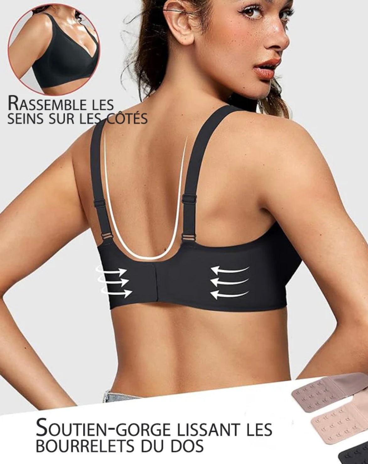 Luméa™ – Soutien-gorge plongeant push-up