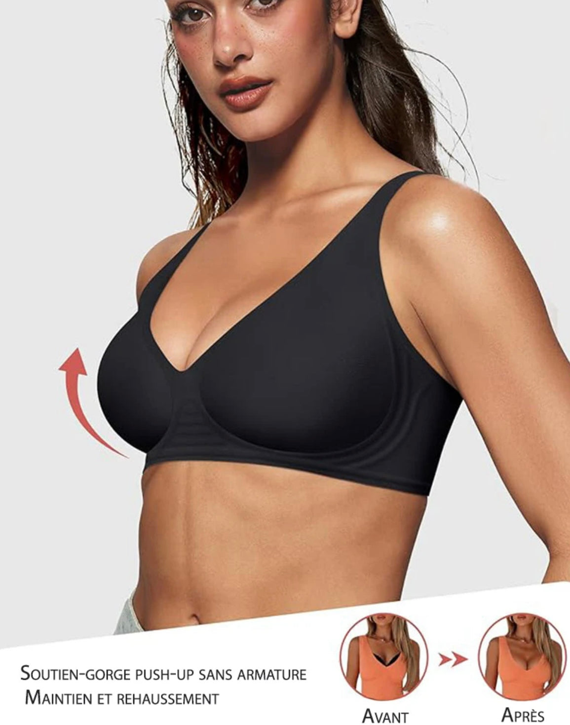Luméa™ – Soutien-gorge plongeant push-up