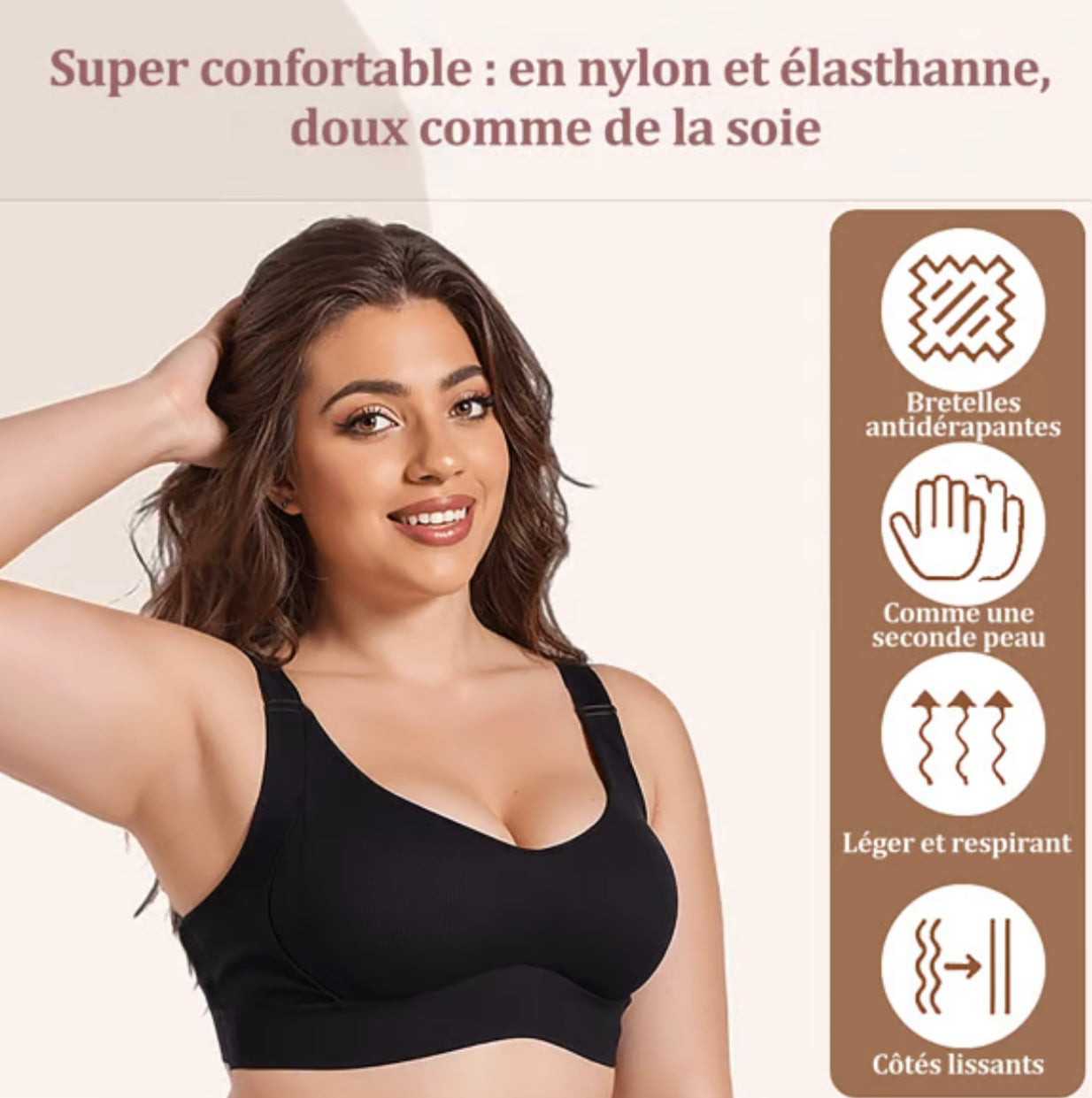 Soutien-gorge confort intégral