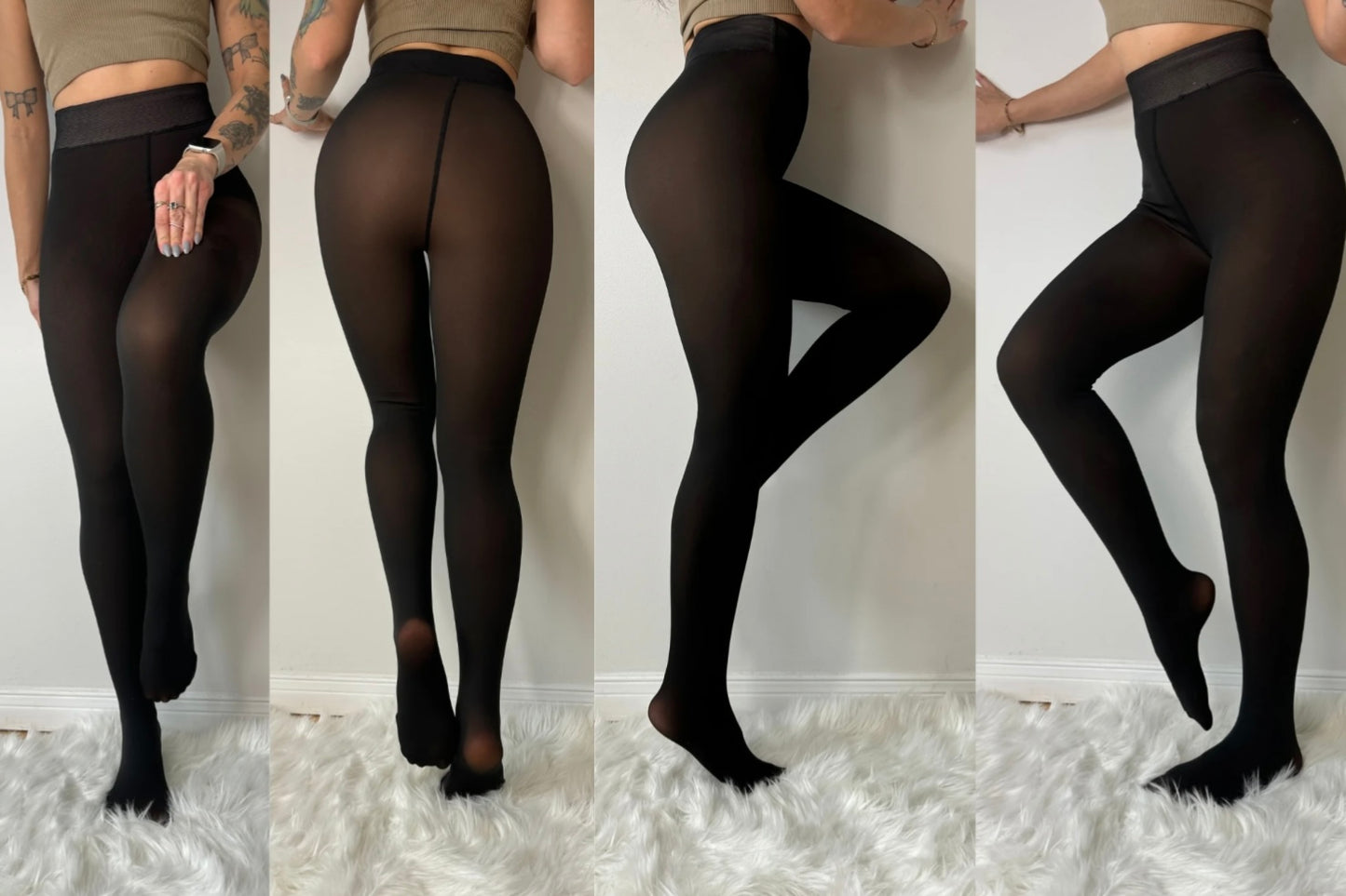 Collants haut de gamme : une taille qui convient à toutes !